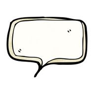 Cartoon Speech Bubble N22
