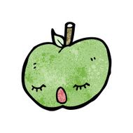 pretty apple cartoon N3