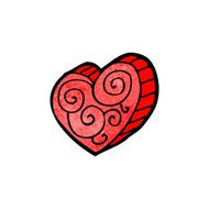 heart cartoon symbol N2