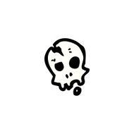 little spooky skull symbol N3