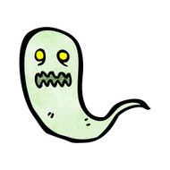 cartoon green ghost N24