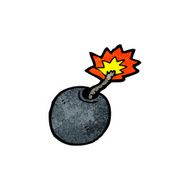 Cartoon Bomb N102