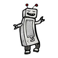Cartoon Robot N321