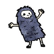 Cartoon monster N131