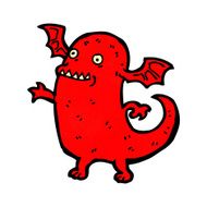 Cartoon monster N135