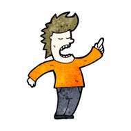 cartoon talking man N37