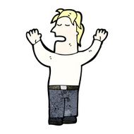 cartoon talking man N38