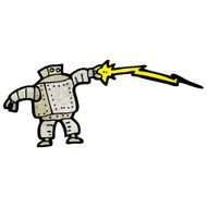 Cartoon Robot N323