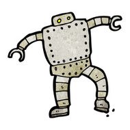 Cartoon Robot N324