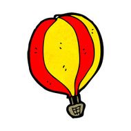cartoon hot air balloon N20
