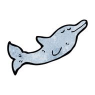 Cartoon Dolphin N18