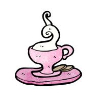 cartoon cup of tea N8