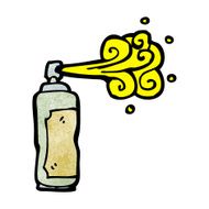 cartoon spray can N103