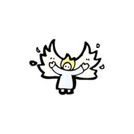 Cartoon little angel N6