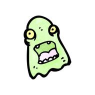 Cartoon Ghost N167