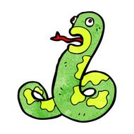Cartoon Snake N216