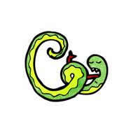 Cartoon Snake N218