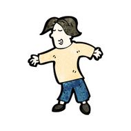 cartoon dancing man N59