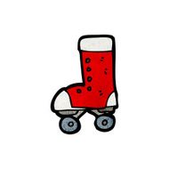 cartoon roller boot N7