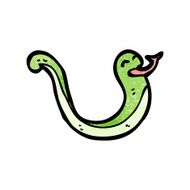 Cartoon Snake N219