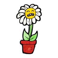 flower cartoon character N22