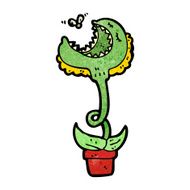 cartoon carnivorous plant N3