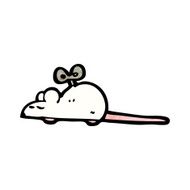 cartoon clockwork mouse N10