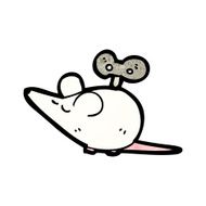 cartoon clockwork mouse N11