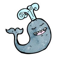 Cartoon Whale N94