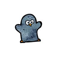 cartoon little penguin N7