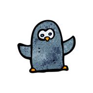cartoon little penguin N8