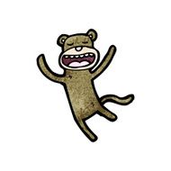 Cartoon Monkey N106