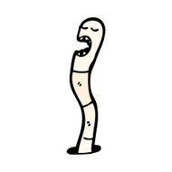 Cartoon Worm N51