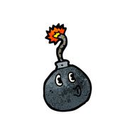 Cartoon Bomb N110