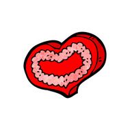 Cartoon Love Heart N38
