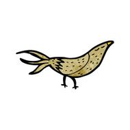 cartoon little bird N22