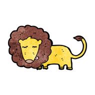 Cartoon Lion N121