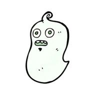 Cartoon Ghost N171