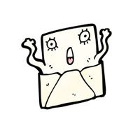 letter cartoon character N13