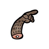 Cartoon Severed Arm N22