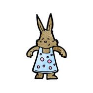 cartoon cute little rabbit N2