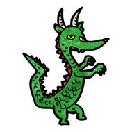 Cartoon Dragon N36