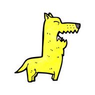 cartoon barking dog N4