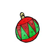 Cartoon Christmas Bauble N95