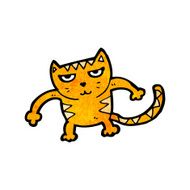 Cartoon Cat N295