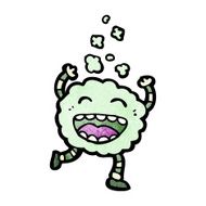 cartoon gas cloud creature N4