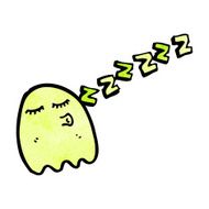 cartoon gree ghost N5