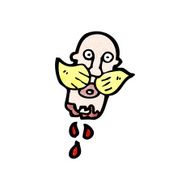 cartoon severed head N9