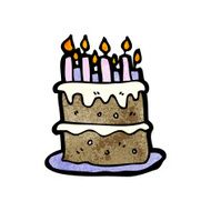 Cartoon Birthday Cake N49