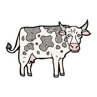 Cartoon Cow N95